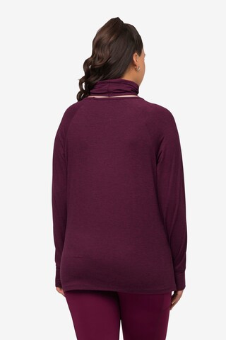 Ulla Popken Sweatshirt in Purple