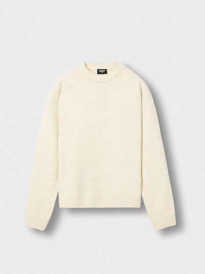 Burocs Sweater 'Knit Crewneck' in Cream, Item view