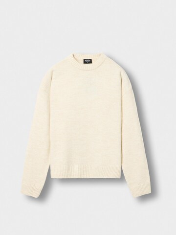 Burocs Sweater 'Knit' in Beige: front