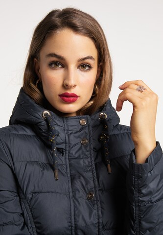 faina Winter Coat in Blue