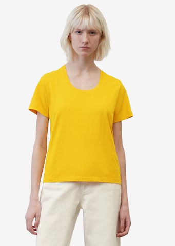 T-shirt Marc O'Polo en jaune : devant