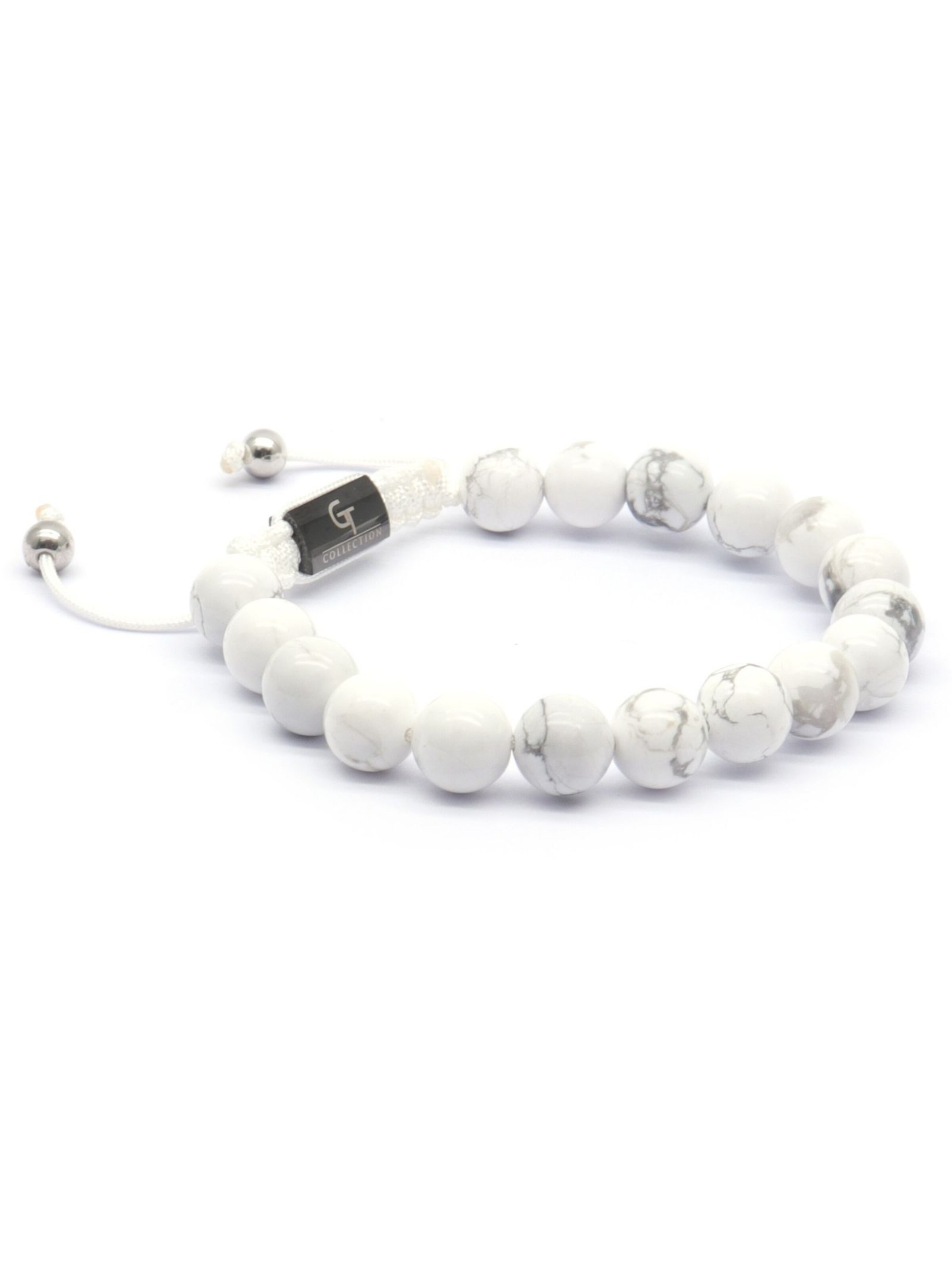 Bracelet 'Single-Bead' GT Collection en blanc
