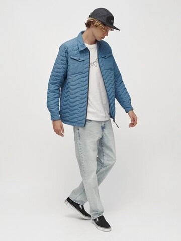 Pinetime Clothing Between-Season Jacket 'New Wave' in Blue