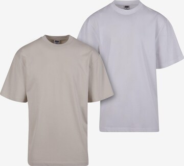 T-Shirt Urban Classics en gris : devant