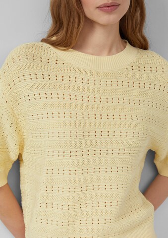 Pull-over s.Oliver en jaune