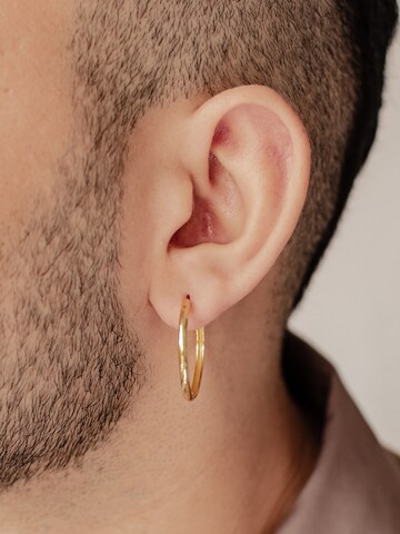 Hey Happiness Oorbel 'Mid Chunky' in Goud