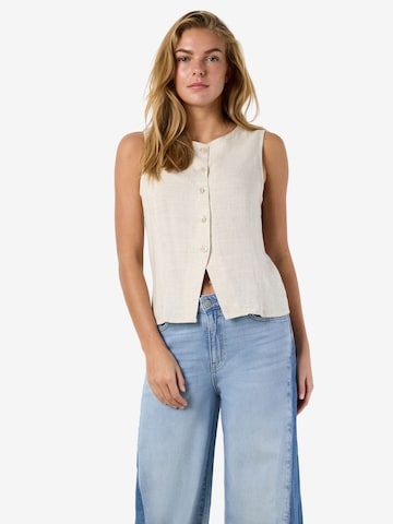 Noisy may - Blusa 'NMLeilani' en beige: frente