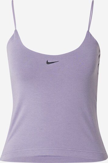 Nike Sportswear Top in lila / schwarz, Produktansicht