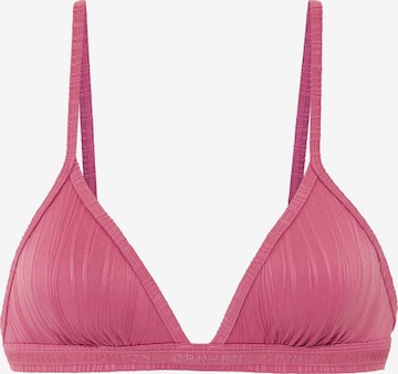 rožinė Copenhagen Studios Trikampė Bikinio viršutinė dalis: priekis