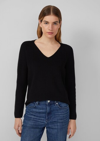 Pull-over s.Oliver en noir : devant