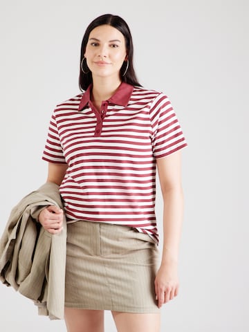 ONLY Carmakoma - Camiseta 'CARVELIA' en rojo: frente