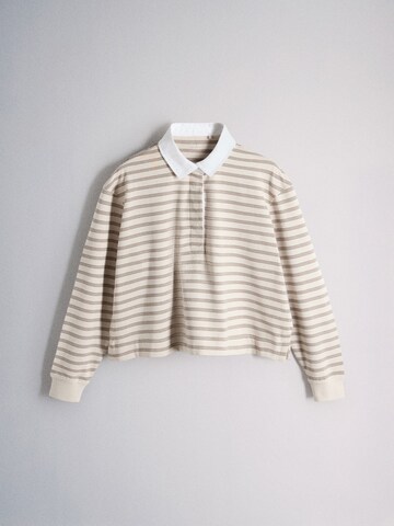 The Set Poloshirt in Beige