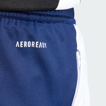 ADIDAS PERFORMANCE Slim fit Workout Pants 'Tiro 24' in Blue