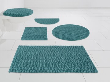 HOME AFFAIRE Bathmat in Blue: front