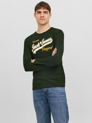 JACK & JONES Shirt in Green: front