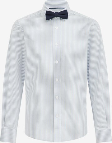 Coupe regular Chemise WE Fashion en bleu : devant