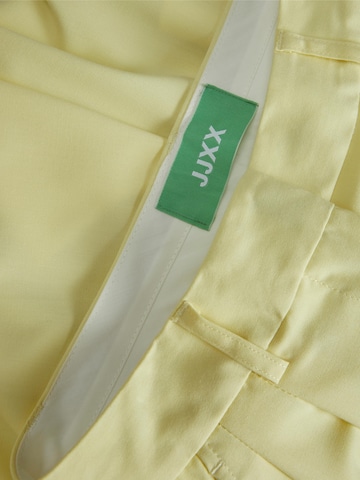 JJXX Loose fit Pleat-Front Pants 'Cimberly' in Yellow