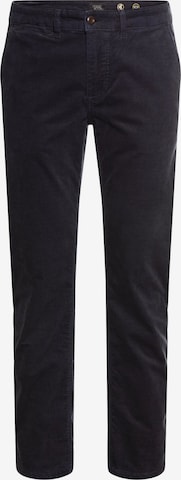 CAMEL ACTIVE Regular Chino Pants in Black: front