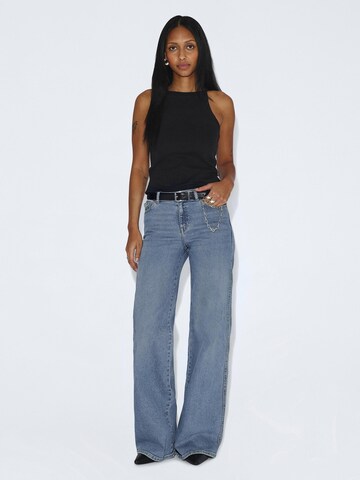 Dr. Denim Slim fit Jeans 'Zila Mid Wide' in Blue