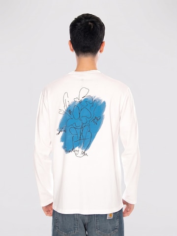 Thinking MU Bluser & t-shirts 'EMILIO' i hvid