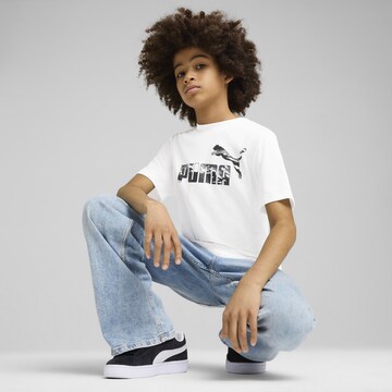PUMA Shirt 'Essentials' in White