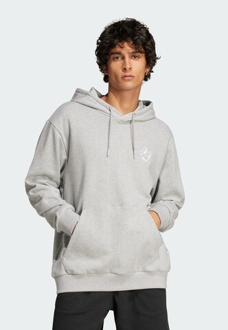 ADIDAS ORIGINALS Sweatshirt 'Q1 Made By Nelson' in Grau