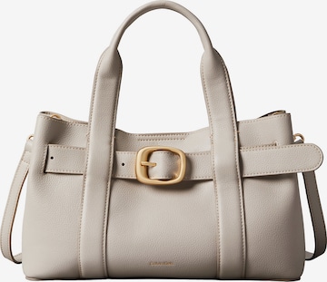 Calvin Klein Handbag in Beige: front
