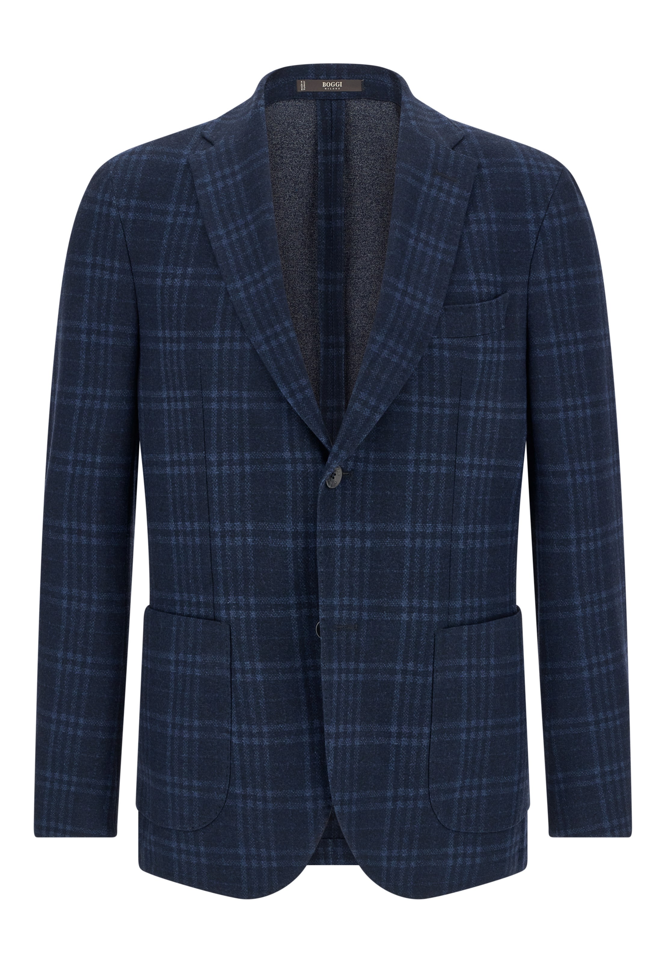 Boggi Milano Regular fit Blazer in Blue: front
