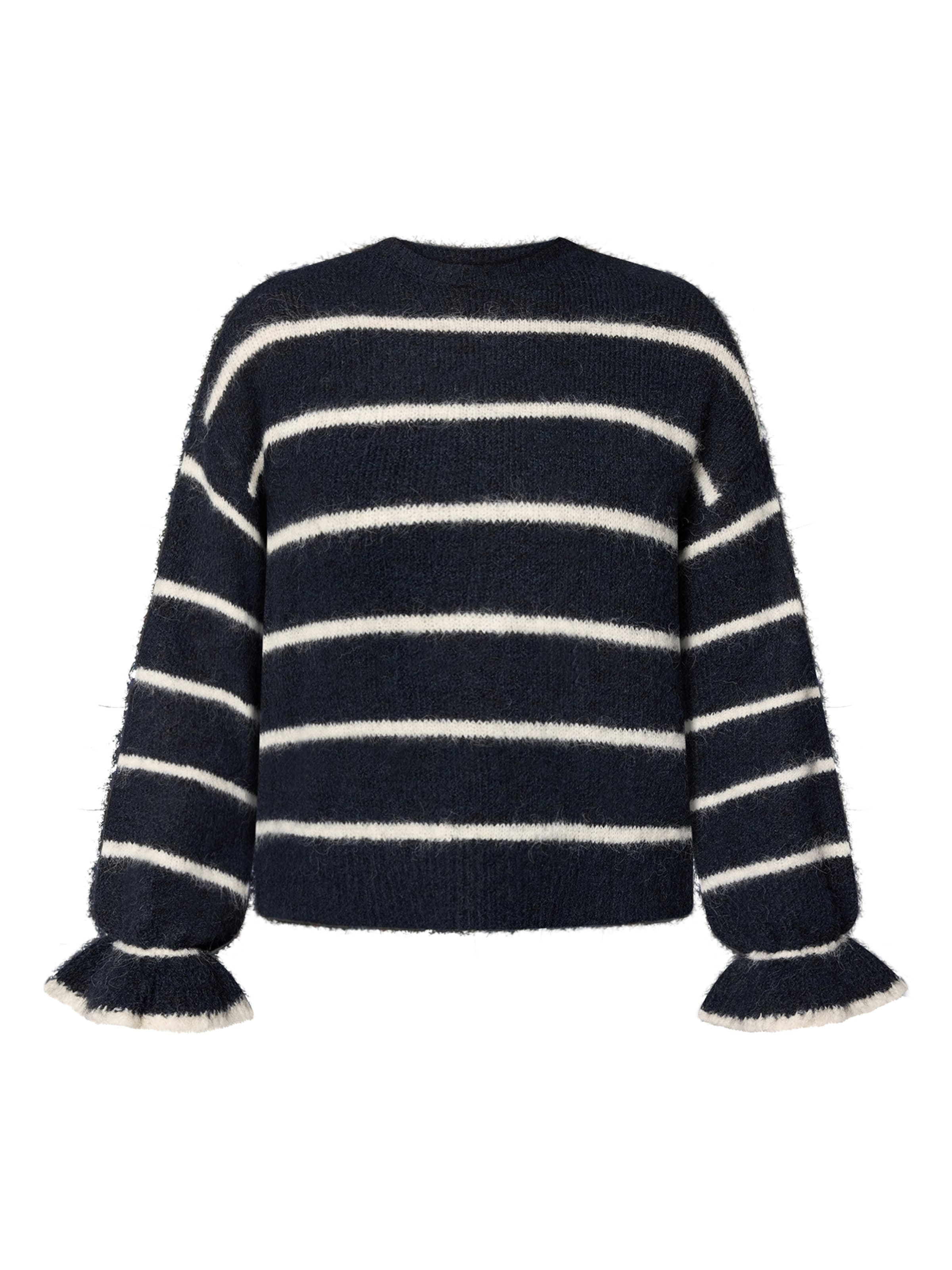 zero Sweater in Dark blue / White, Item view
