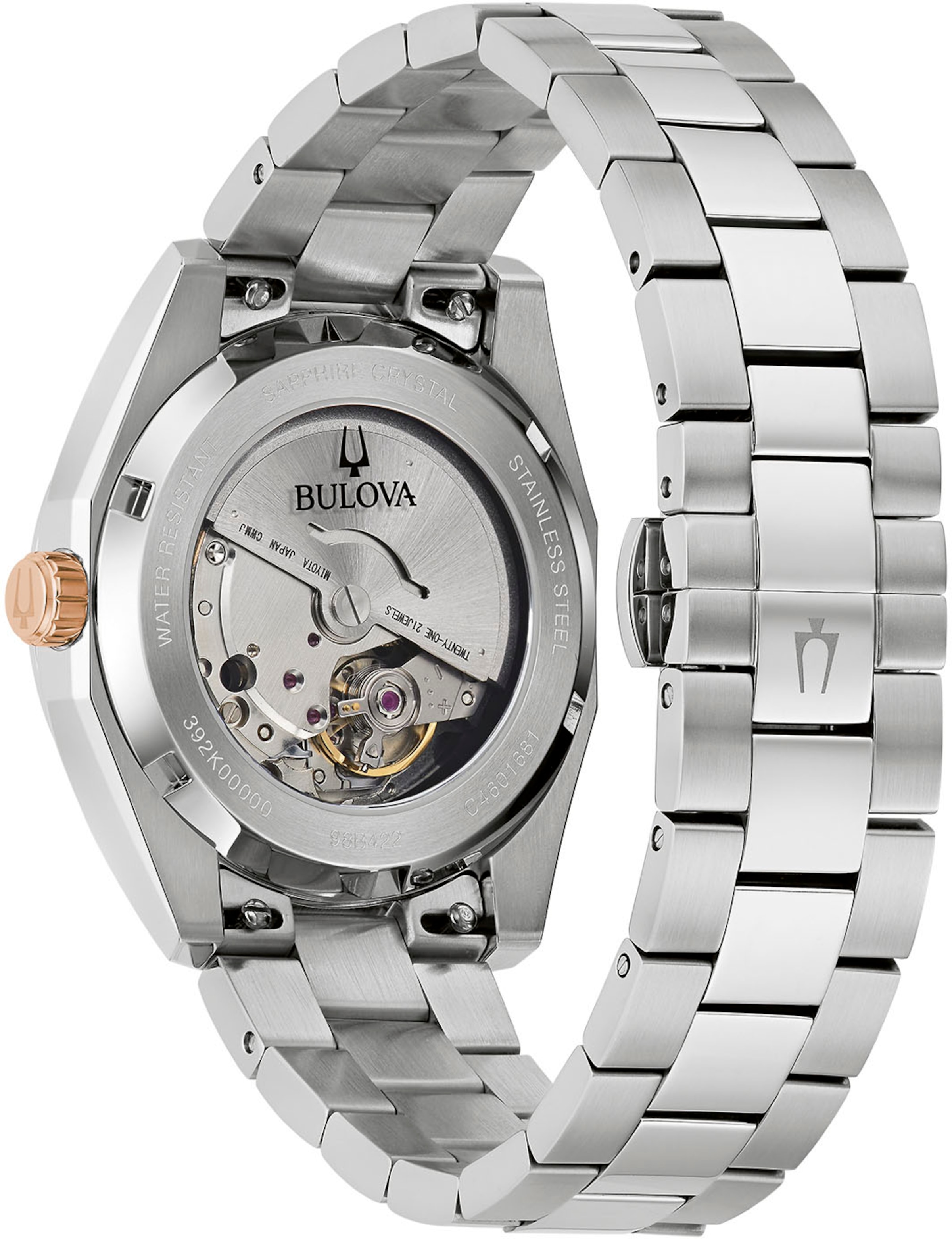 Bulova Analog Watch in Silver