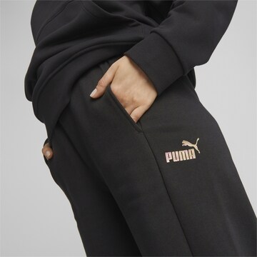 PUMA Tapered Sports trousers 'POWER MONARCH' in Black
