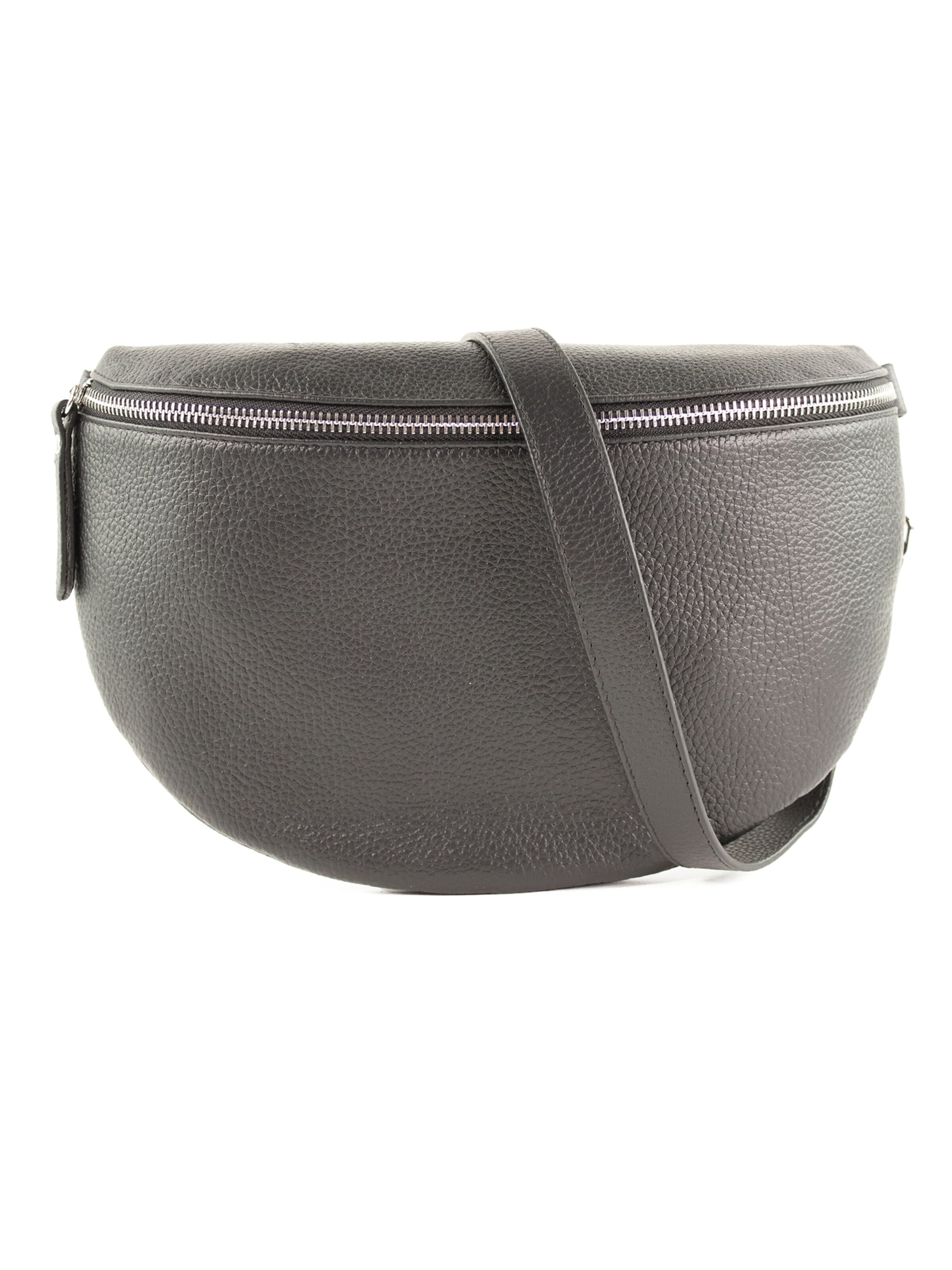 lePelou Gürteltasche 'TONI large'‌‌‌‌‌ in Braun: Vorderseite