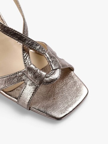 Sandale cu baretă de la Scalpers pe auriu