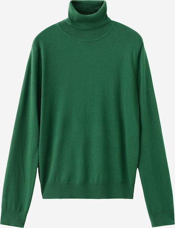 MANGO Pullover 'LUCCAC' in Grün: Vorderseite