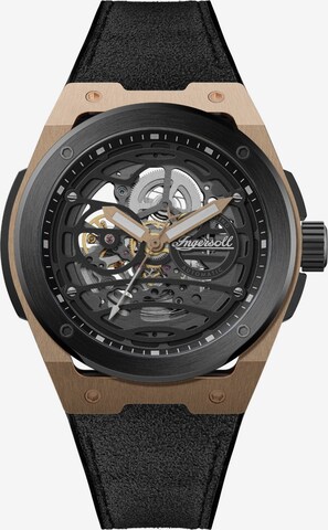 INGERSOLL Analog Watch 'The Springfield' in Black: front