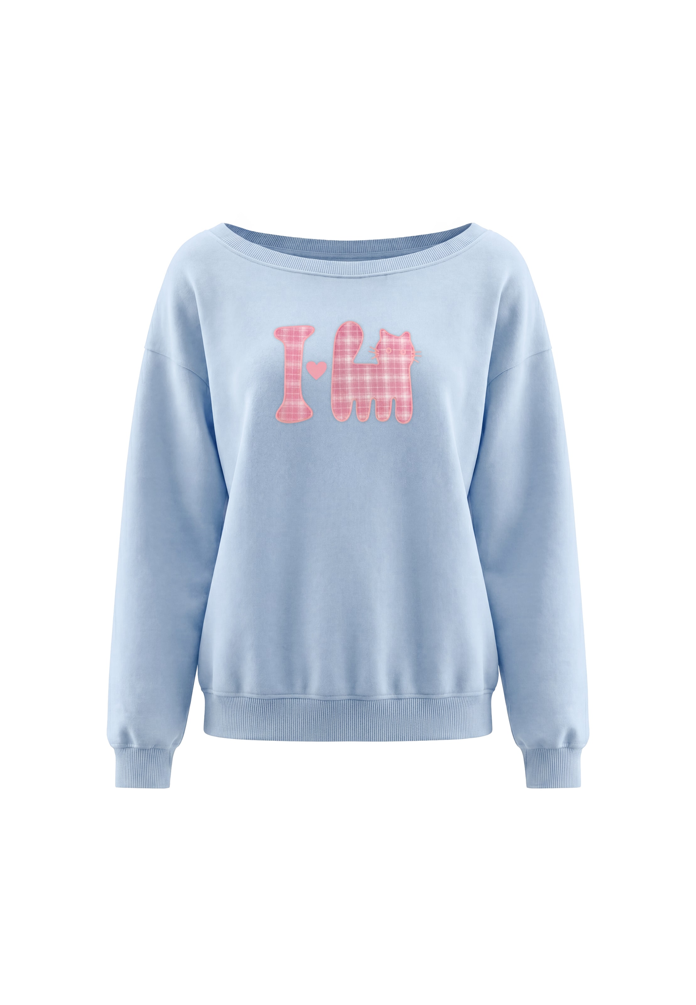 MYMO Sweatshirt in Blauw: voorkant