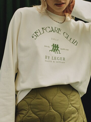 LeGer by Lena Gercke - Sudadera 'Jarina' en blanco