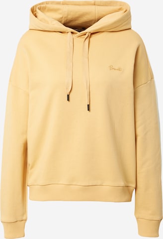 BRUNOTTI Athletic Sweatshirt 'Donna' in Yellow: front