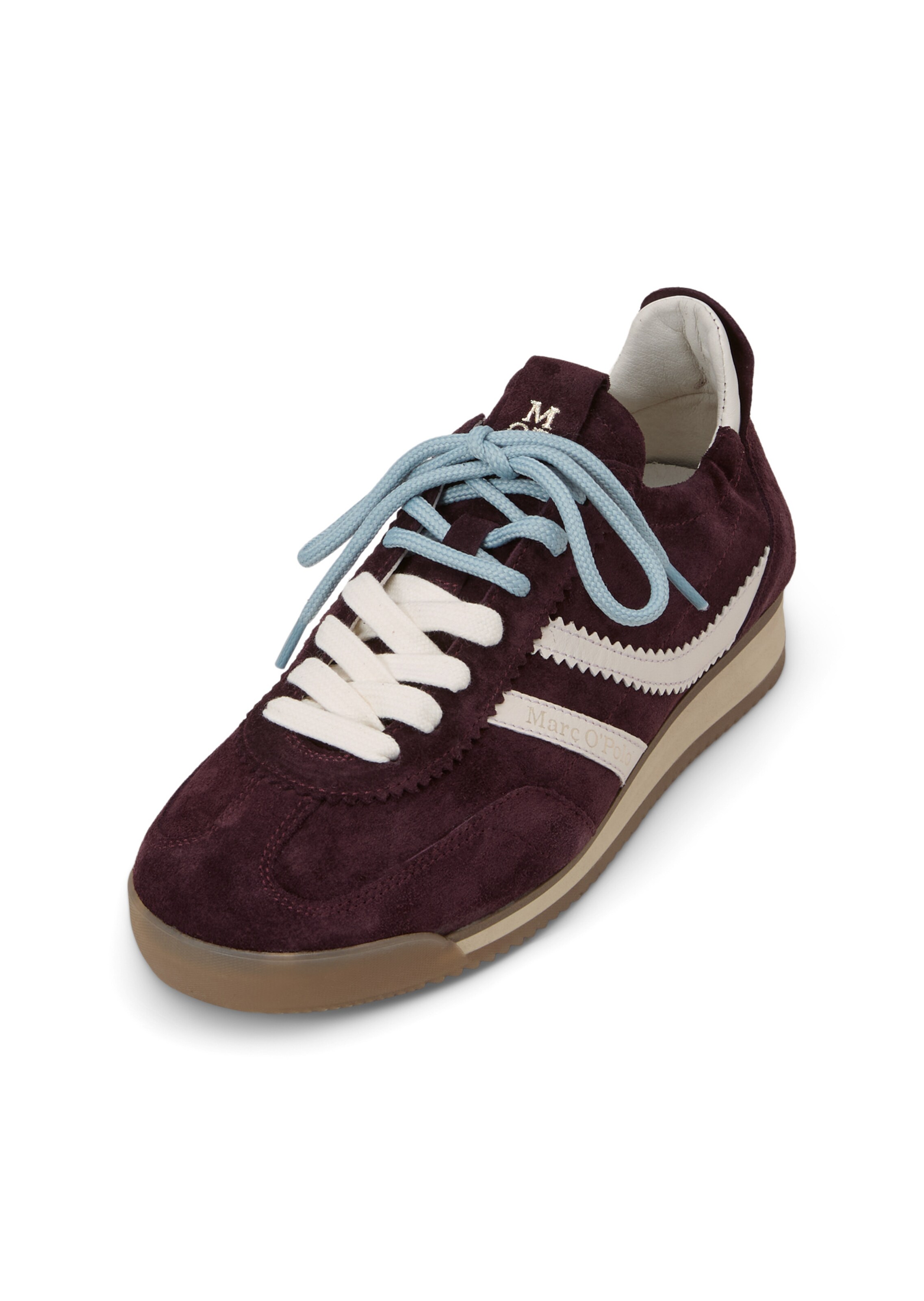 Marc O'Polo Sneaker 'Mila' in 36 in dunkelrot / weiß, Produktansicht