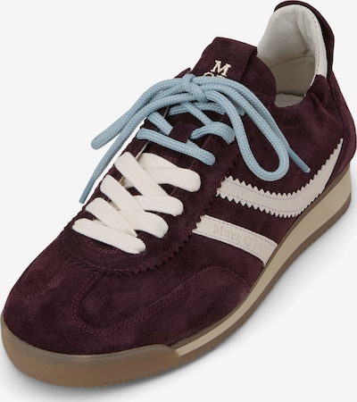 Marc O'Polo Sneaker 'Mila' in 36 in dunkelrot / weiß, Produktansicht