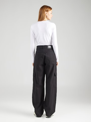 Dr. Denim Loose fit Cargo Pants 'Donna' in Black