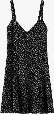 Bershka Summer Dress in Black: front