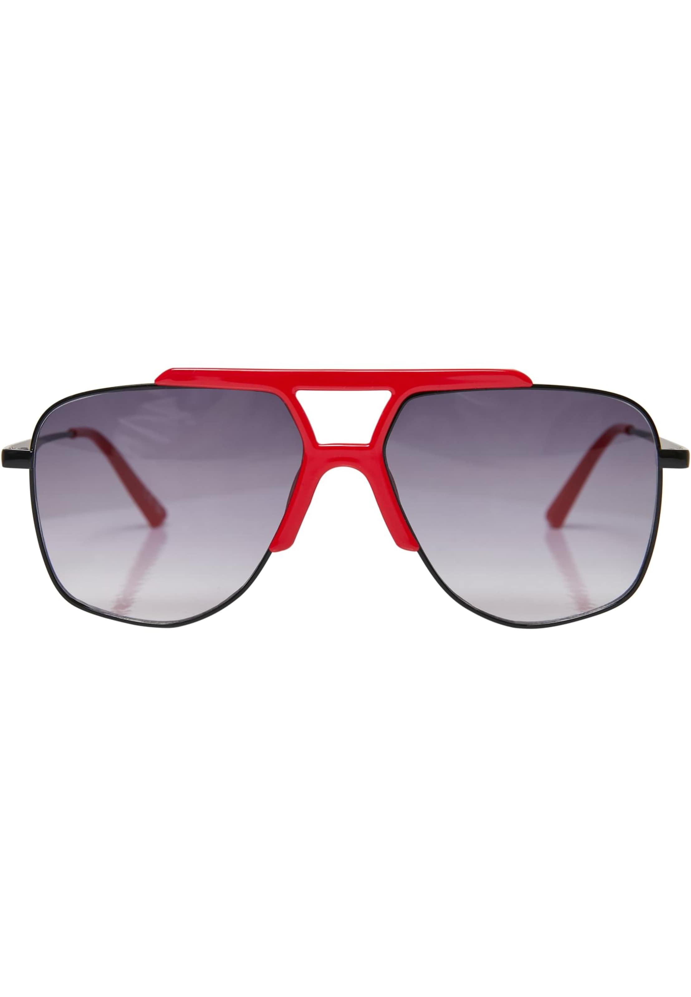 Occhiali da sole 'Saint Tropez' di Urban Classics in rosso