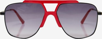 Occhiali da sole 'Saint Tropez' di Urban Classics in rosso