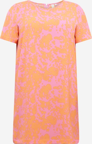 ONLY Carmakoma Dress 'LUX' in Pink: front