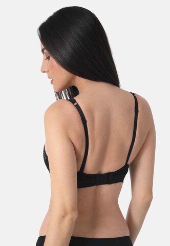 sassa Bustier BH 'HAPPY CHOICE' in Zwart