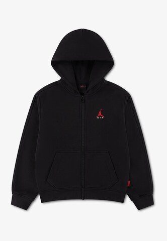 Jordan Sweatjacke 'BROOKLYN' in Schwarz: Vorderseite