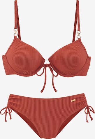 raudona BUFFALO Bikinis: priekis