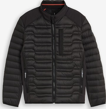 Veste mi-saison TOM TAILOR en noir : devant