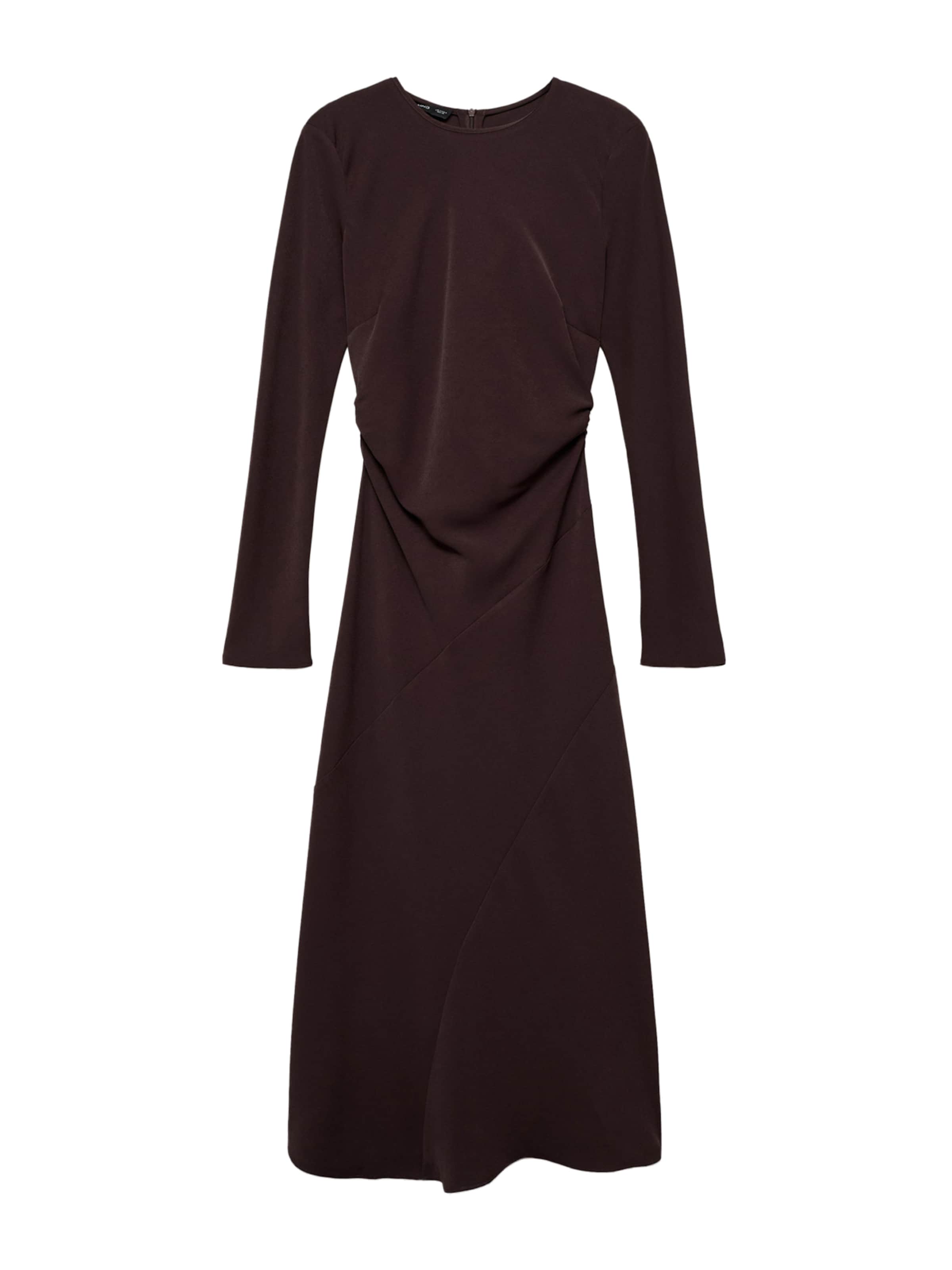 MANGO Šaty 'Gala' - Hnedá: predná strana